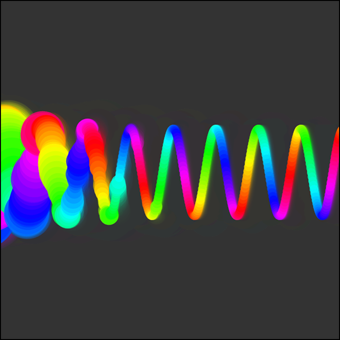 This is what the wave looks like when the music has a strong base, experimented with the epiphany music file.