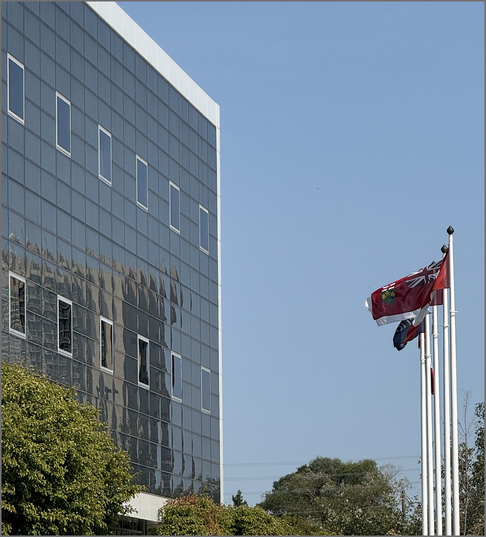 Image of the front side of the J-wing