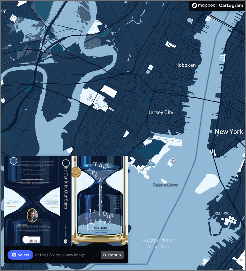 Using project 1 for visual design and computation as experimentation for mapbox plugin