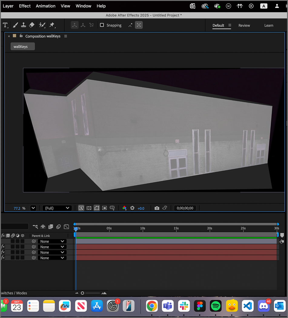 Finished creating all the sides of the SSU Building.