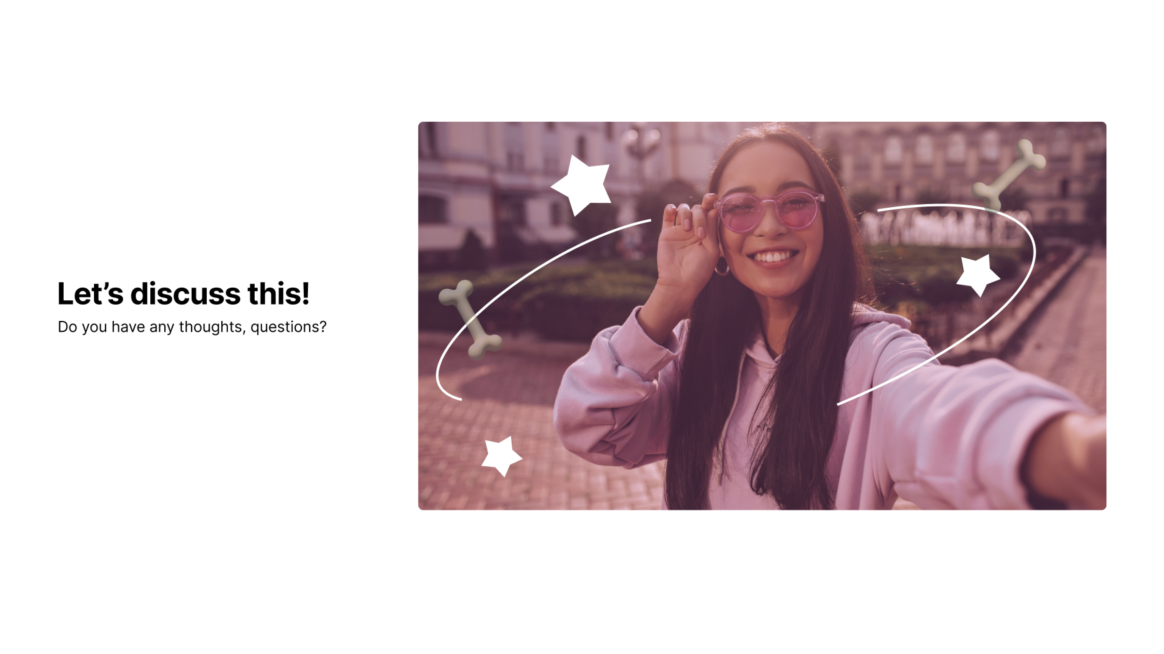 Slide of QnA session I led in class.